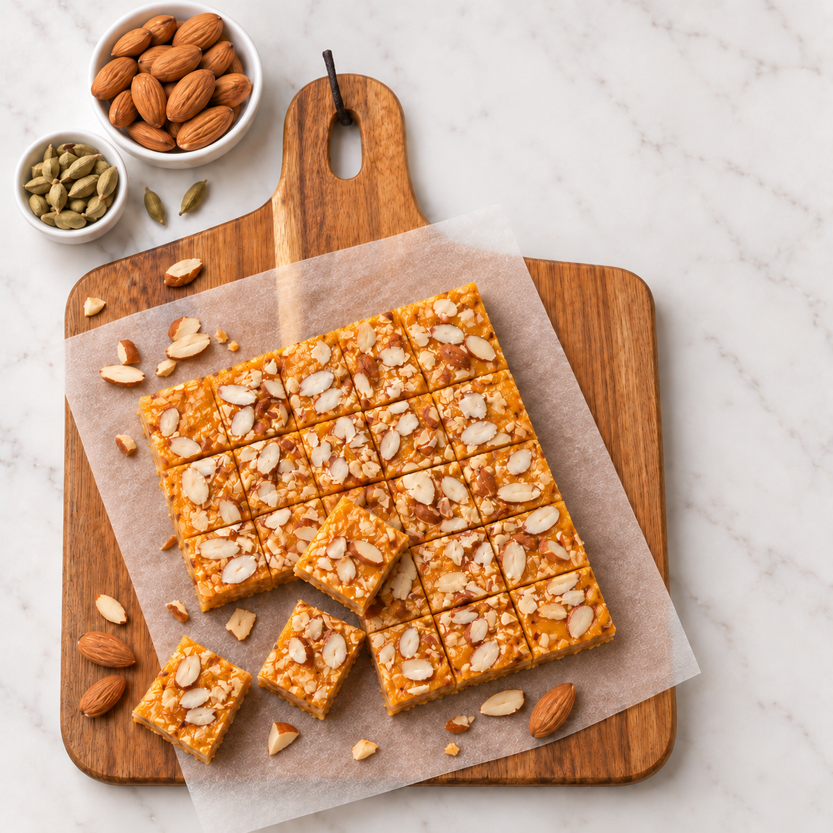Fruitofy sugar-free badami halwa made with khoya, desi ghee and almonds