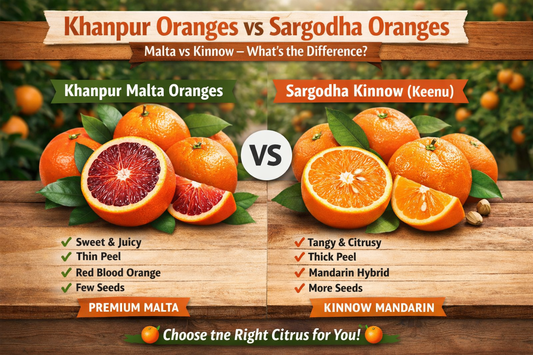 Khanpur Oranges vs Sargodha Oranges: Malta vs Kinnow Explained