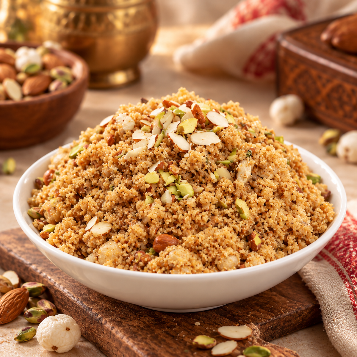 Fruitofy desi ghee panjeeri, original and sugar-free
