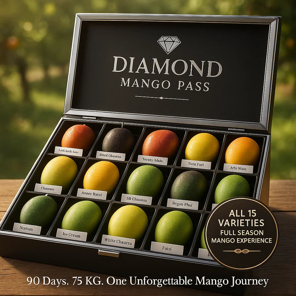 Diamond Mango Pass- 15 Varieties (75kg) - Fruitofy