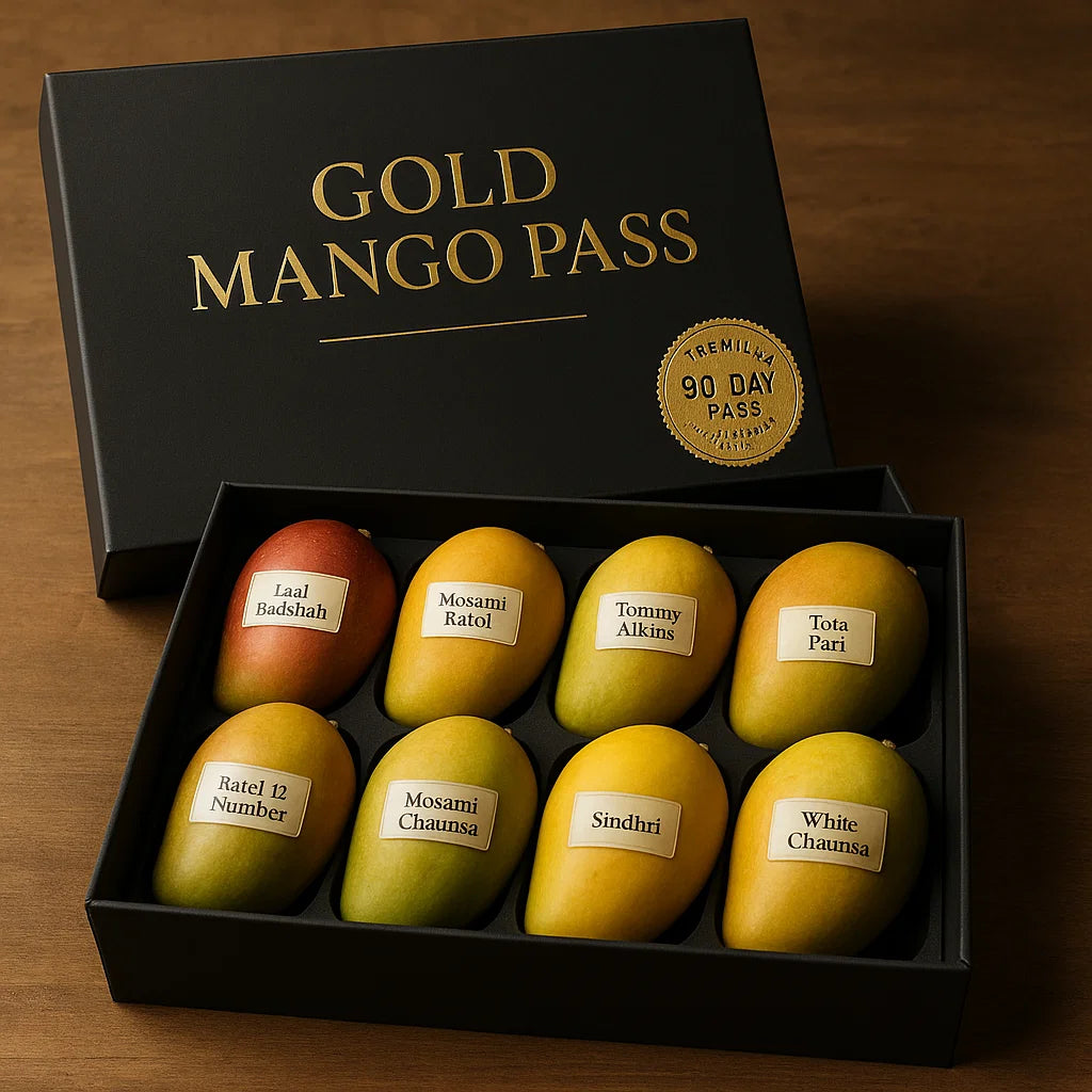 Gold Mango Pass- 10 Varieties (50kg) - Fruitofy